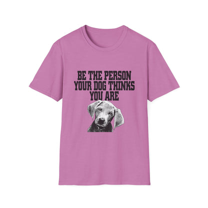 Dog Lover Quote T-Shirt Unisex Pet Owner Gift Casual Tee