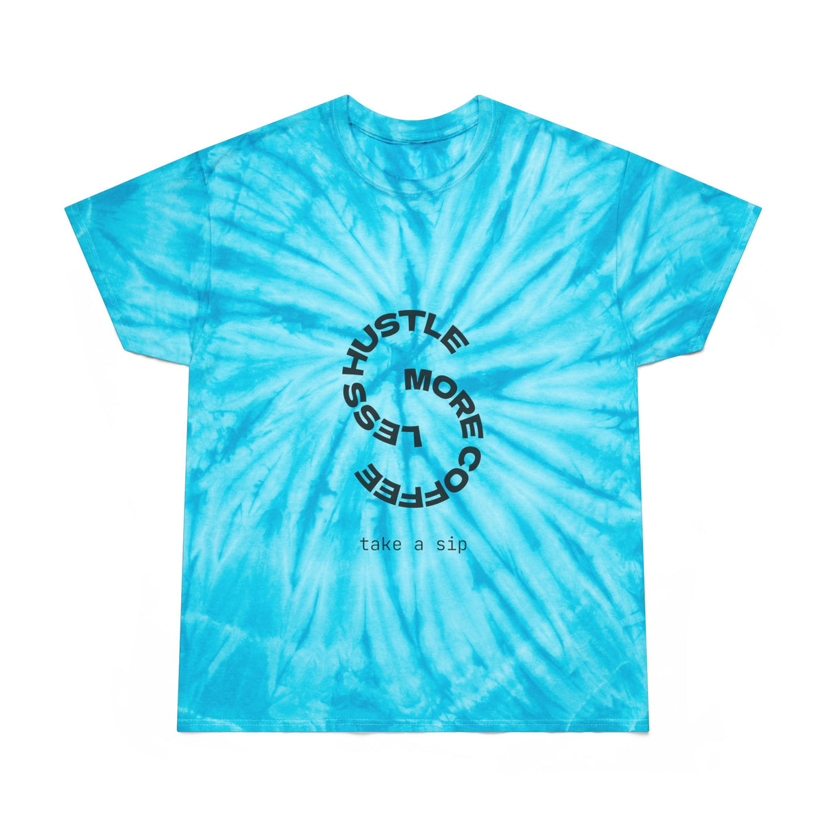 Tie Dye Cyclone T-Shirt 100% Cotton Groovy Retro Unisex Tee