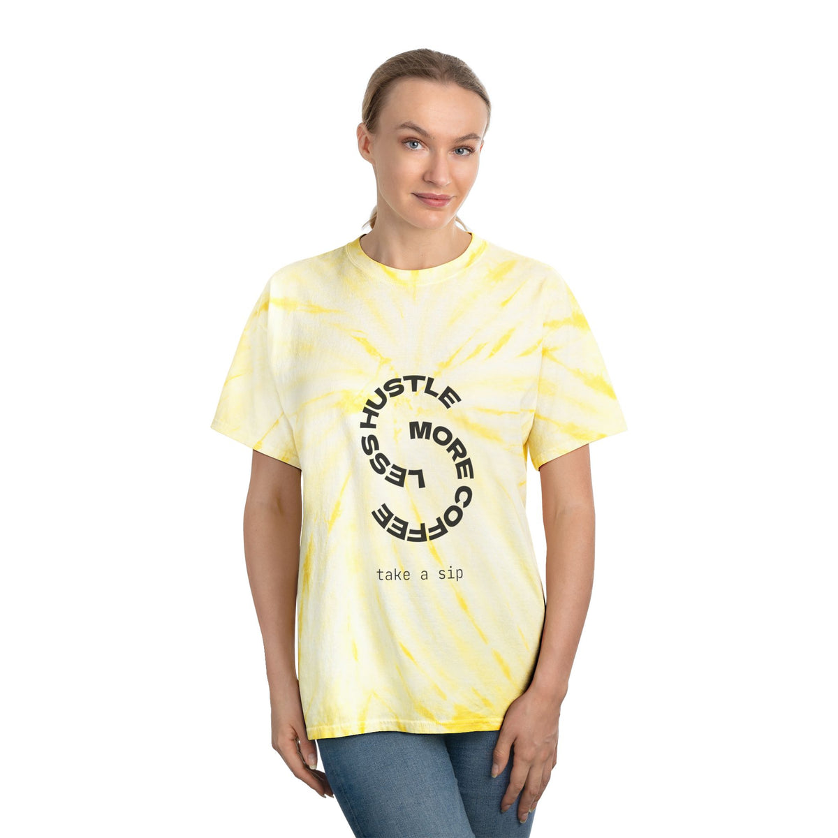 Tie Dye Cyclone T-Shirt 100% Cotton Groovy Retro Unisex Tee