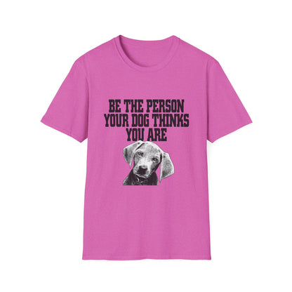 Dog Lover Quote T-Shirt Unisex Pet Owner Gift Casual Tee