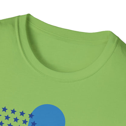 Patriotic USA Flag T-Shirt Unisex 4th of July Cotton Casual Tee