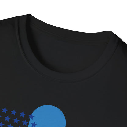 Patriotic USA Flag T-Shirt Unisex 4th of July Cotton Casual Tee