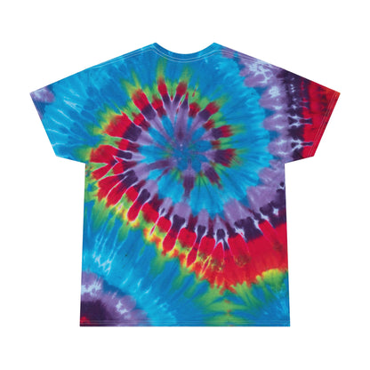 Spiral Tie Dye T-Shirt Love Paw Print Pet Lover Gift Unisex