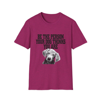 Dog Lover Quote T-Shirt Unisex Pet Owner Gift Casual Tee