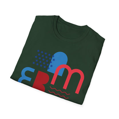 Patriotic USA Flag T-Shirt Unisex 4th of July Cotton Casual Tee