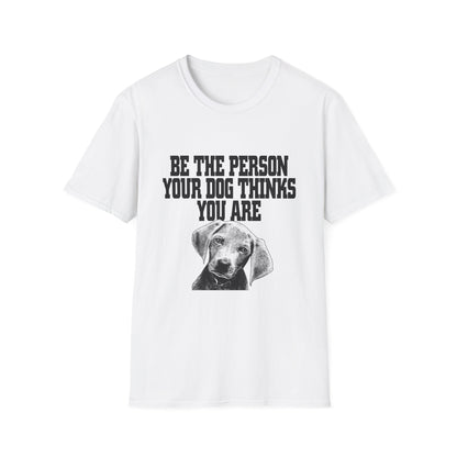 Dog Lover Quote T-Shirt Unisex Pet Owner Gift Casual Tee