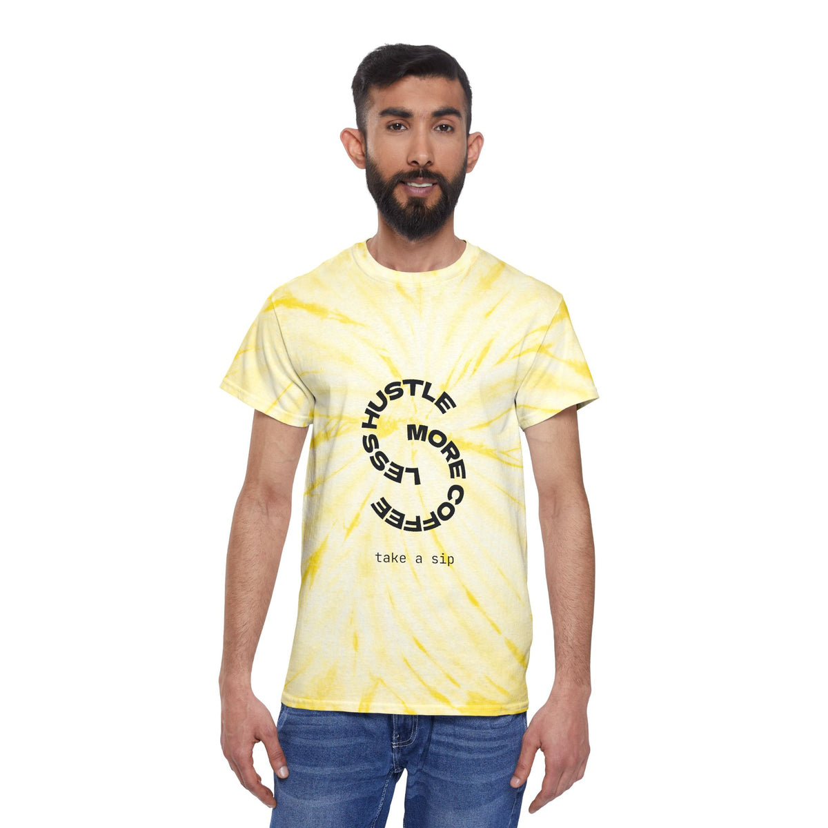 Tie Dye Cyclone T-Shirt 100% Cotton Groovy Retro Unisex Tee