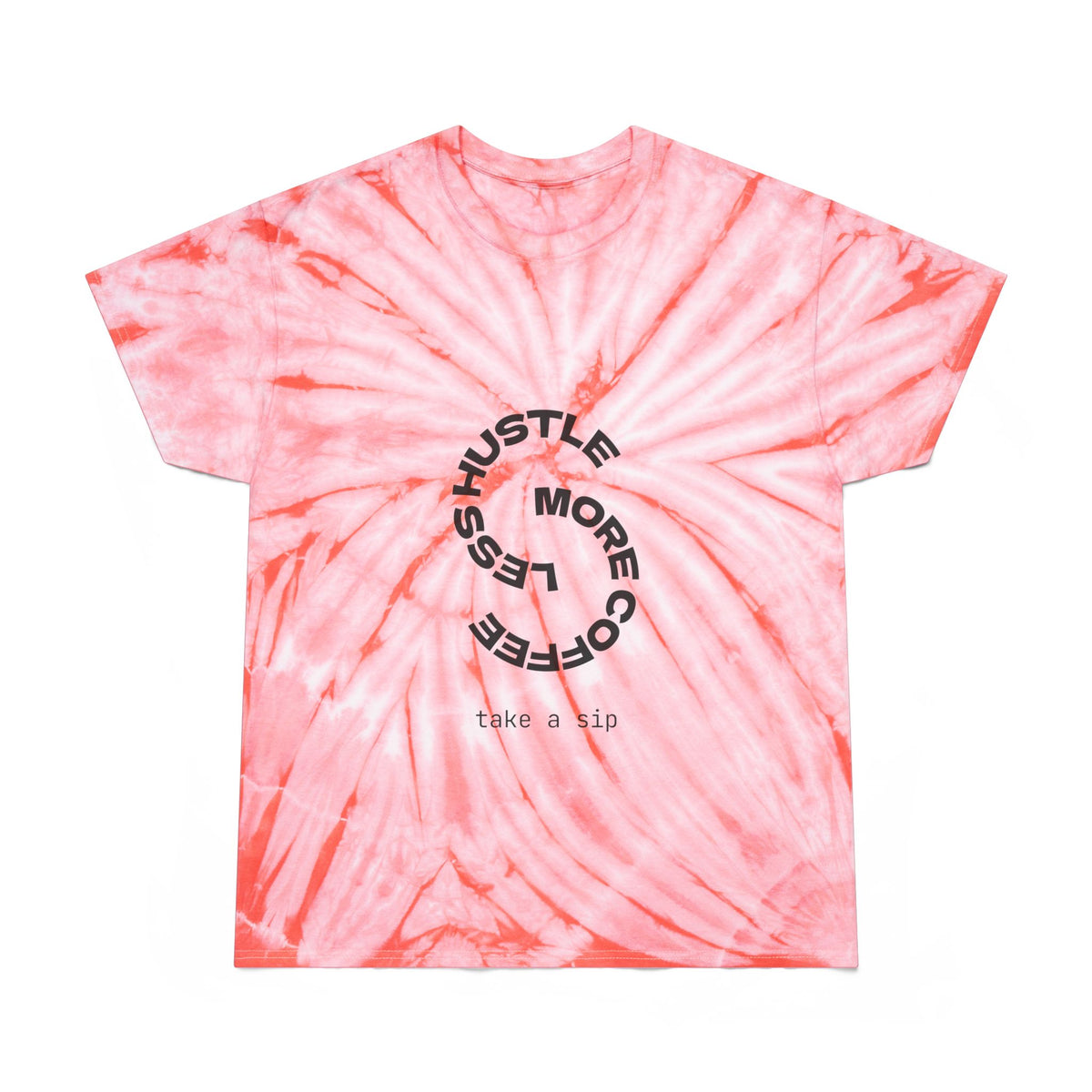 Tie Dye Cyclone T-Shirt 100% Cotton Groovy Retro Unisex Tee