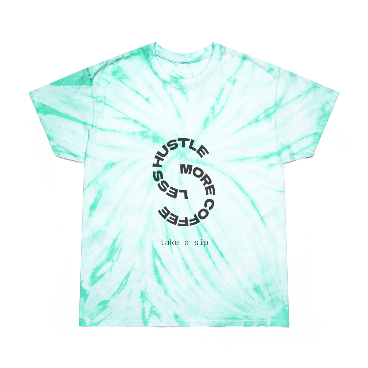 Tie Dye Cyclone T-Shirt 100% Cotton Groovy Retro Unisex Tee